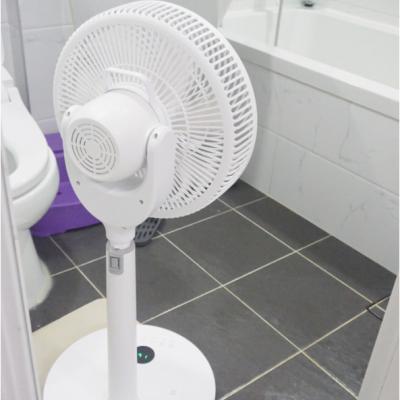 China FUSHIAI Air Cooling Storage Circulating Plastic Telescopic Portable 9 Speed Rack Air Cooling Fan With Remote Control for sale