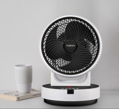 China Hotel Home Appliance Electric Fan Convenient Electric Quiet Fan with TUYA APP 9 Speed Control Cross Base 9 Inch Table Desk Fan for sale