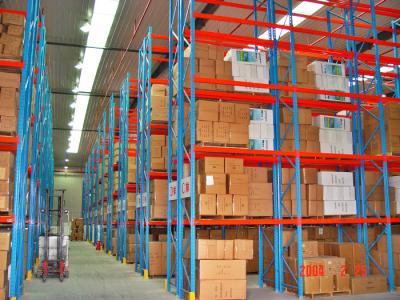 China 5 de Steun Op zwaar werk berekende Pallet van de niveaus het Sterke Lading Rekken voor Autodelenopslag Te koop