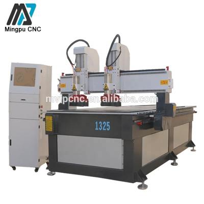 China Garment Shops 3.2kw 4.5kw 5.5kw High Speed 3.2kw 4.5kw 5.5kw Double Head CNC Router 3d CNC Router Machine CNC Wood for sale