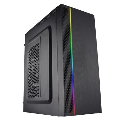 China With msi full tower micro fan stainless steel atx acrylic plastic pc panel diy with handle computer case for sale