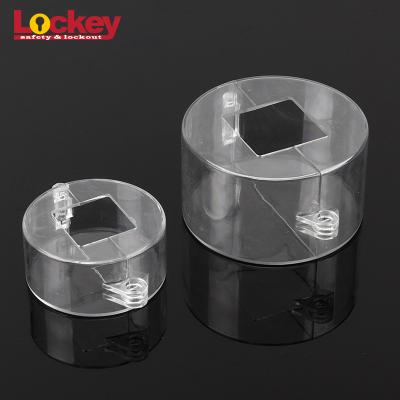 China Used Together With Transparent PC Plastic Padlock Valve Lock Security Customized Valve Lockout For Hole Diameter Less for sale
