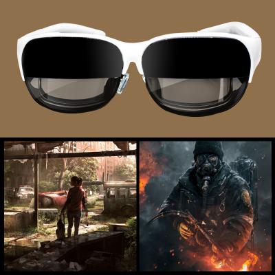 China 1080p Hd 3d Video Ar Vr Metaverse Smart Glasses For Switch Ios Android Portable Persanal Cinema à venda