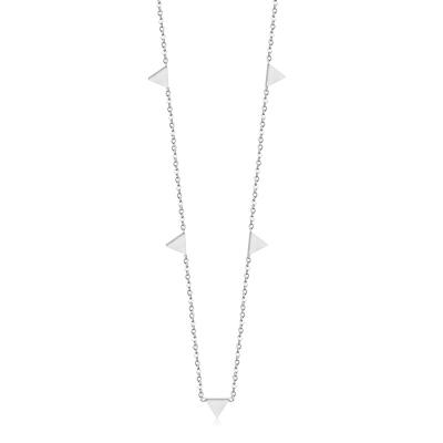 China Fashion Match Ason Fashion Jewelry 2022 Stainless Steel Vintage Necklace Triangle Pendant Necklace for sale