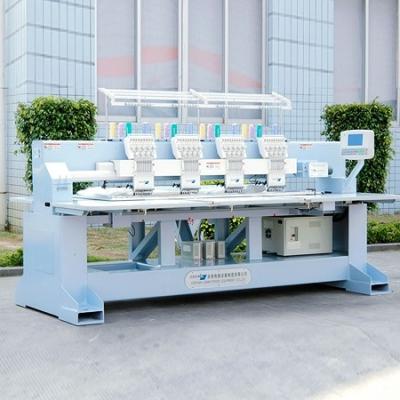 China Garment Shop Garment Yonthin High Speed Multi Function 4/Four Head Tubular/Flat Embroidery Computerized Mini Cording Sequin Chenille Part for sale