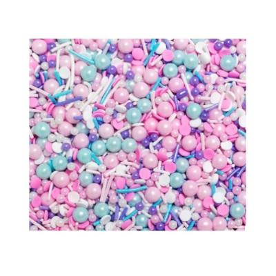 China Wedding Birthday Party Gift Christmas cake cupcake ice decoration sprinkles mixed color and size of party supplies sprinkles edible decoration for sale