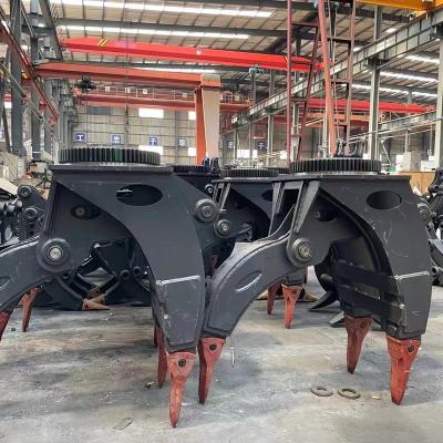 China Building Material Shops High quality Timber log grapple for excavators for sale