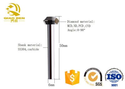 China Single Crystal Diamond Milling Tools High Precision Mcd Tools 4-12 Mm Diameter for sale