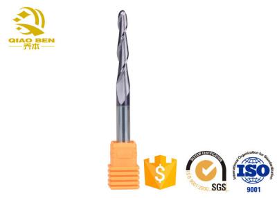 Cina Mulini di estremità solidi del naso della palla del carburo di alta precisione cinque bit della fresatrice di CNC di asse in vendita