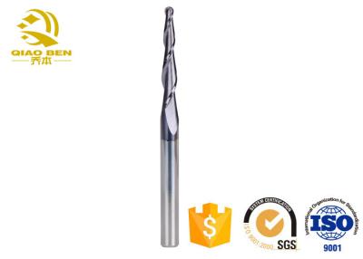 Cina Il carburo di CNC ha affusolato la lama a 8 pollici di Sharp del mulino di estremità del carburo dei mulini di estremità della palla HRC55 1 in vendita