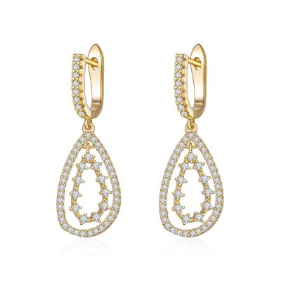 China Environmentally Friendly Small DesignSenior BanquetGift Female Drop Earrings For Mother Simple Design And Elegant Temperament for sale