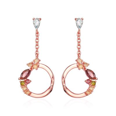 China Environmental Friendly Dangle Earrings Women's Clothing Pendant Around Simple And Exquisite for sale