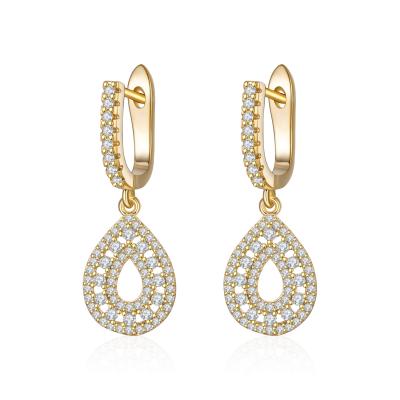 China 2021 Fashion Jewelry Women's Accessories Girl's Birthday Gift Brilliant Drop Gem Water Banquet Environmentally Friendly Women's Accessories for sale