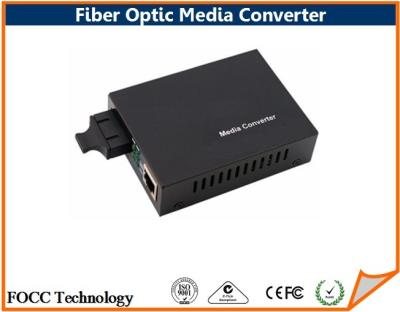 Cina Gigabit a fibra ottica del convertitore di media di Ethernet ad alta velocità per il CCTV/trasmissione dei dati in vendita