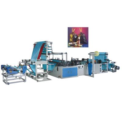Chine Sac de déchets automatique de corde faisant la machine, sac de LDPE faisant la machine à vendre