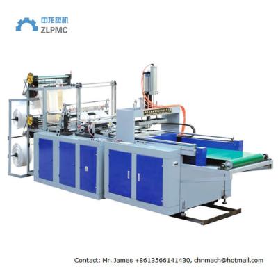 Chine Sac à provisions en plastique écologique faisant la machine soudant à chaud la coupe froide à vendre