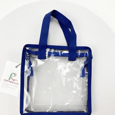China Professional Transparent Travel Bag PVC Makeup Cosmetic Zipper Bag for sale