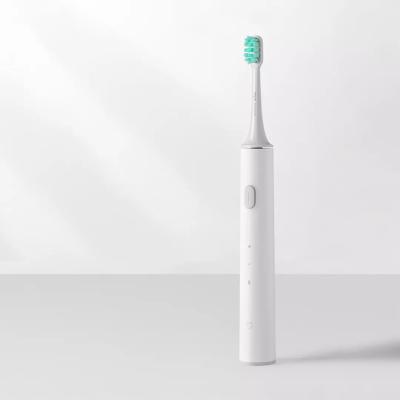 China Xiaomi Sonic Electric Toothbrush T300 Original Radio Battery Operated High Frequency Magneto White Portable Deep Cleansing Oral Care for sale
