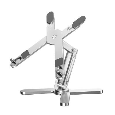 China Up to 15.6'' inch MCHOSE N86 Telescopic Rotating Lifting Bracket Aluminum Alloy Creative Suitable for phone iPad Laptop Desktop Stand for sale