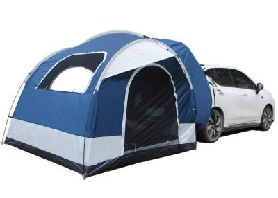 China 2 Person 250*250*200CM Waterproof PU2000MM Coated Blue 210D Polyester Outdoor Rooftop Tent SUV Pick Up Shelter for sale