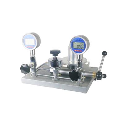China Hand hold pump Dead Weight Tester Hydraulic Pressure Calibrator for sale