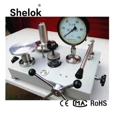 China Pressure gauge dead weight tester for sale