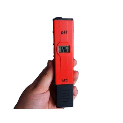 China Pocket size water ph tester ph meter with buffer powder for sale