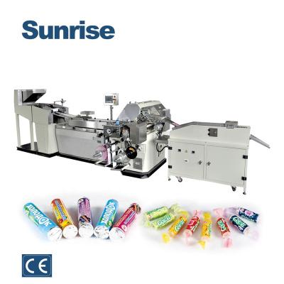 China SR2000 Food Making Full Automatic Candy Sugar Tablet Roll Wrapping Machine for sale