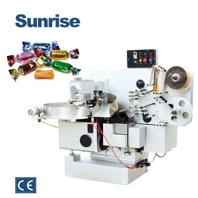 China SR600 Food Full Automatic Double Twist Toffee Caramel Candy Wrapping Machine for sale