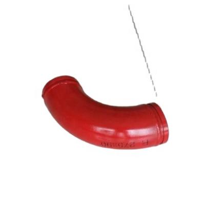 China In Connecting DN125 Sany Pipe Concrete Pump Elbow Concrete Pump Tubing Elbow for sale