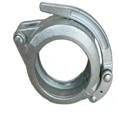 China Jiuzhou New Products Putzmeister 133mm Concrete Pump Pipe and Pump Truck Pipe Flange Screw Coupling Connection DN125 for sale
