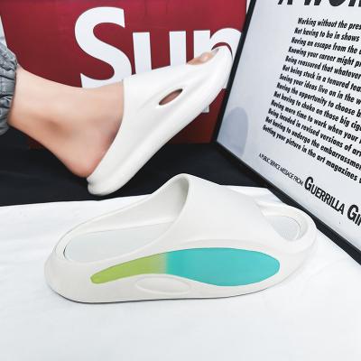 China Damping Original High Quality Slippers Brand Logo EVA Custom Women Slipper Ladies Shoes Mens Slides Sandals Slippers for sale