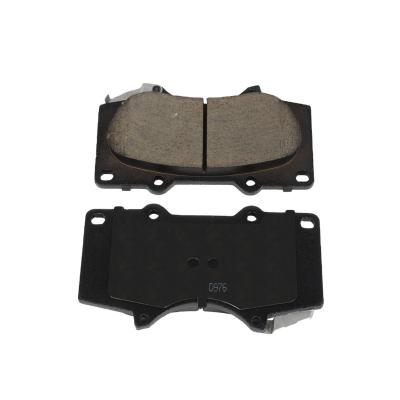China Metal shipping and handling disc brake pad D976 for toyota land cruiser prado Lexus gs300 04465-35290 high quality car parts for sale