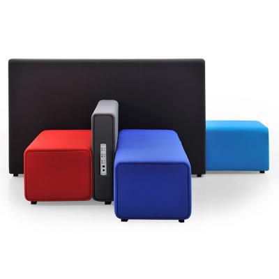 China Modular Modern Office Living Room Fabric Sofa Furniture Sectional Couch Set Design Office Modular Sofa for sale