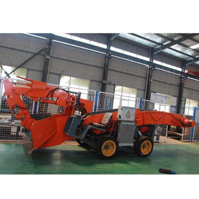 China Construction works High Quality Backhoe Loader tunnel mucking for mining for sale