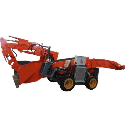 China Construction works Mining Excavator For Project Underground mucking loader under the shaft Mine shovel with 11kw+1kw motor for sale