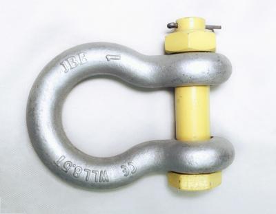 China 1 polegada 8,5 toneladas ligará a segurança de aço Pin Shackle à venda