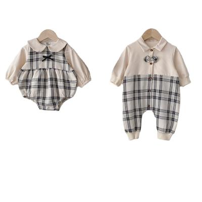 China Comfortable Baby Clothes Autumn Baby Cute Cartoon Soft Infant Rompers Baby Clothes Newborn Cotton Long Sleeve for sale
