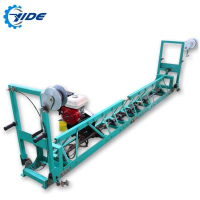 China Building Material Shops 6M Gasoline Engine Vibrating Concrete Truss Screed YCL-60 for sale