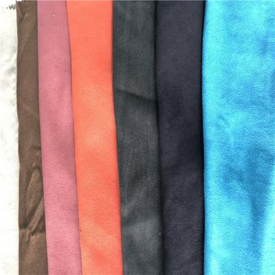 China Memory Rept Garment Textile Peach Skin Microfiber Home Waterproof Plastic 100% Recycled Suede Fabric for sale