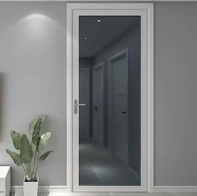 China Thermal Insulation Aluminum Modern Double Front Door Entrance Casement Door for sale