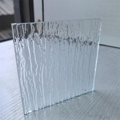 China Patterned Tempered Glass 4mm-10mm Thickness for Shower Room and Screen for sale