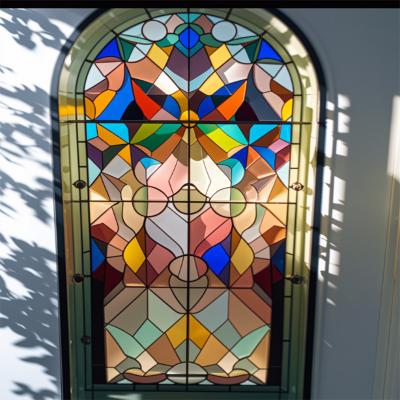 Chine L'élégance européenne et le design moderne Art tempéré Vitrail combine beauté intemporelle avec des éléments contemporains à vendre