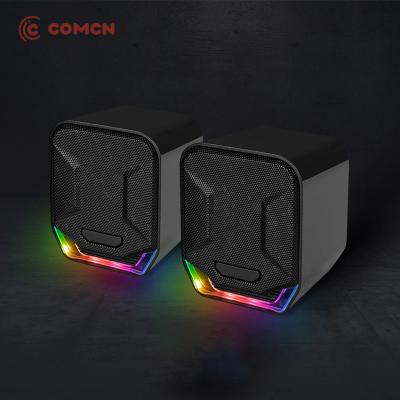 China Dolby Digita Shenzhen factory A7 OEM 2.0 usb Promotional various durable using pc speaker for sale