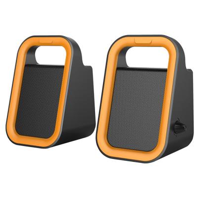 China Dolby Digita Colours speaker Electronic usb 2.0 desktop laptop pc 6w powered audio computer speaker for sale