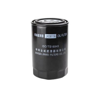 China JX0811A/A1 Filtro de óleo para FAWED 4110 jac CY4102 e Trator 4108/4105 Camiões elevadores 1012010/4K à venda