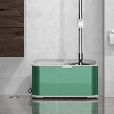 China Sustainable 360 Spinning Squeegee Floor Mop Floor Broom Basket Mini Crowd for sale