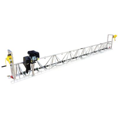 China Construction works concrete floor slicker leveling machine gasoline concrete vibrator cement truss screed power for sale