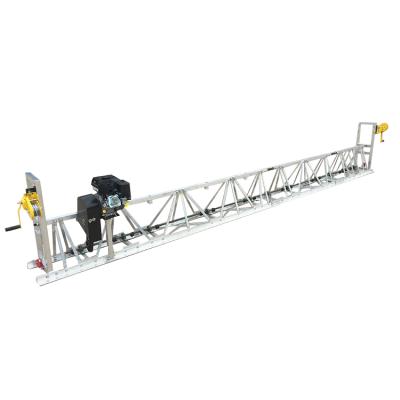 China Construction works cheap price vibratory concrete frame aluminum alloy truss screed rental machine for sale