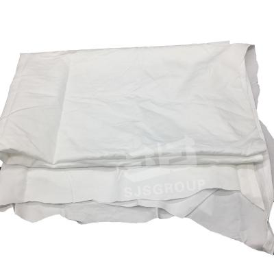China 5KG 10KG 20KG 25KG cleaning rags 100% cotton cut bed sheet cotton rags white industrial for sale